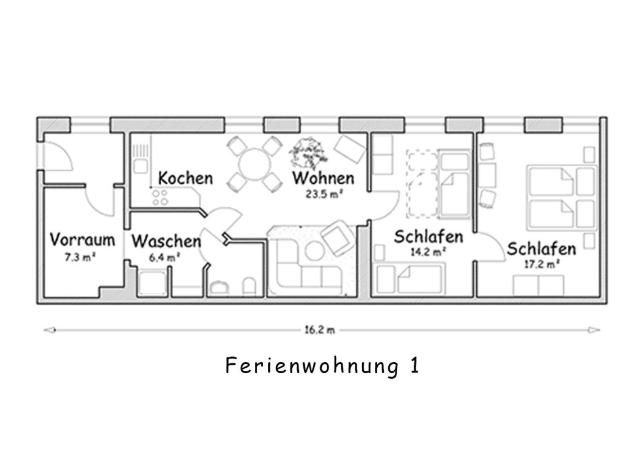 Ferienwohnung Weisses Ross Pirna Kültér fotó