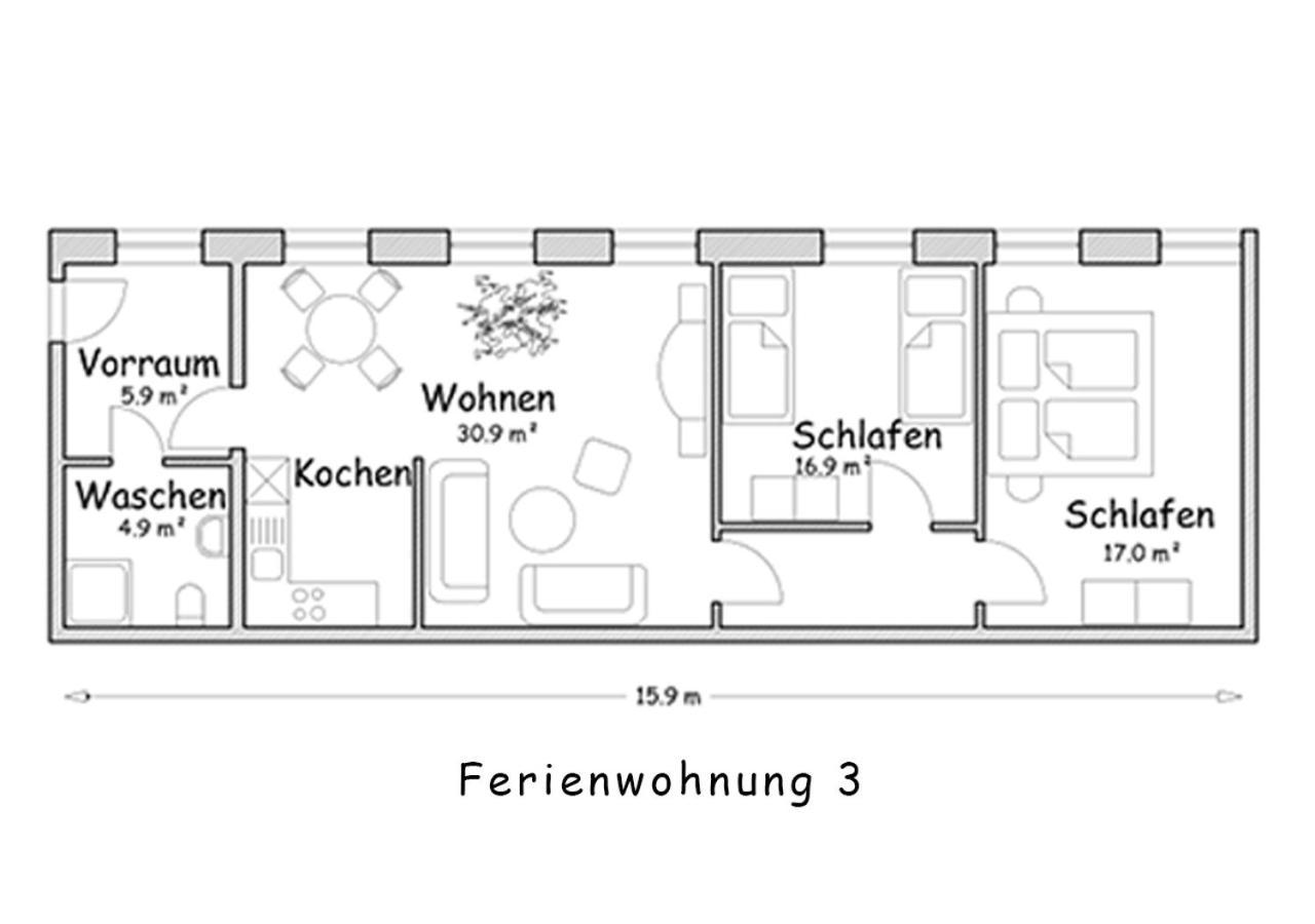 Ferienwohnung Weisses Ross Pirna Kültér fotó